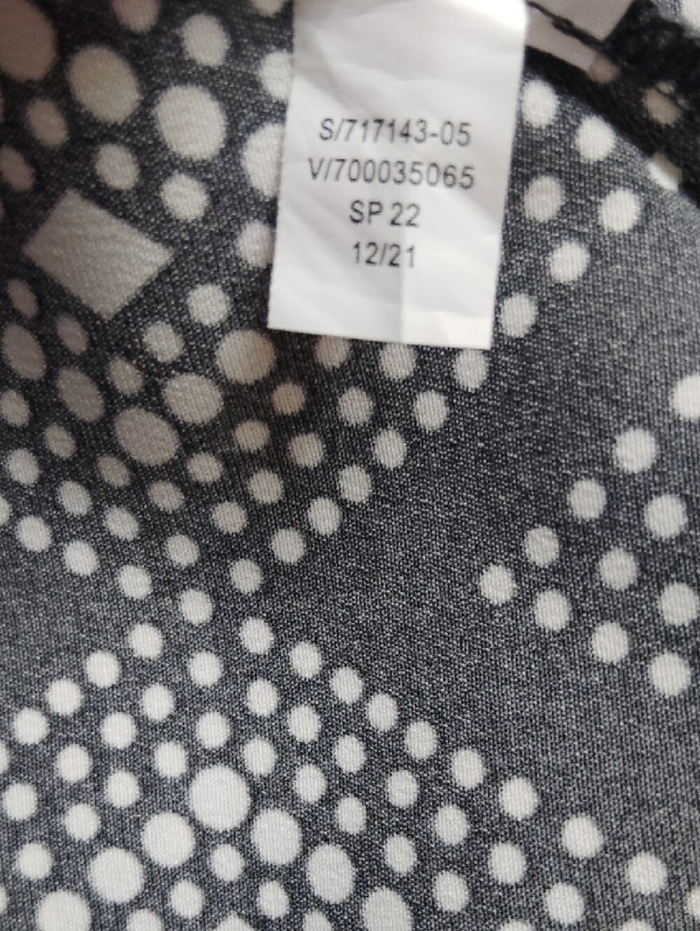 Banana Republic Black and White Geometric Maxi Slip Dress Sz Small - Picture 6 of 7